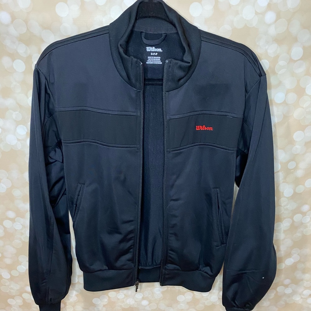 Wilson track jacket black